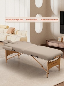 Cama de Masaje Plegable de PVC Meizhiran, Cama de Terapia Portátil para Uso Doméstico, Acupuntura, Moxibustión, Medicina Tradicional China, <span class=keywords><strong>Tatuaje</strong></span> - Product Image 2