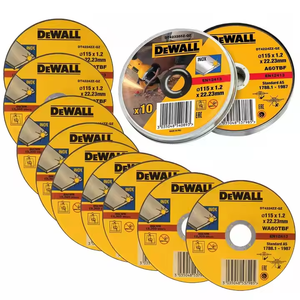 Dewalts 4.5inch Disco de corte Hot Bán kim loại cắt đĩa công cụ mài mòn đĩa nhà sản xuất cắt bánh xe - Product Image 5