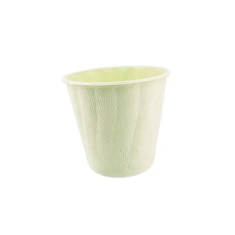 थोक रंगीन Biodegradable खोई डिस्पोजेबल खाद्य ग्रेड सुरक्षा कागज कप के लिए बहुरंगा छोटे कप घर पार्टी