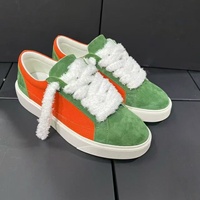 Scarpe da ginnastica basse da uomo in tessuto con lacci, stile retrò, con rialzo, fodera in mesh, per inverno, primavera, autunno, ideali per camminare e attività sportive
