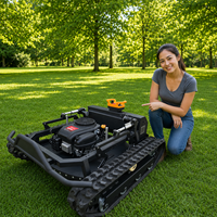 Robot tondeuse à gazon miniature pas cher, robot tondeuse à gazon télécommandé pour la ferme