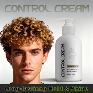 Crème coiffante pour hommes BARBERBATTLE Factory GMPC, 20 ans d'expérience, crème activatrice de boucles, crème définissante et améliorant la coiffure pour hommes - Product Image 3