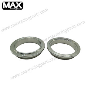 3 ''304ss thép không gỉ Turbo hệ thống ống xả V ban nhạc v-band kẹp Kit với thép carbon mặt bích Nam Nữ Thiết kế clip - Product Image 4