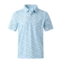Özel logo lüks yüksek kaliteli polyester spandex hızlı kuru slim fit golf giyim anti-kırışıklık buz ipek erkek polo GÖMLEK