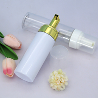 Bouteille de distribution transparente réutilisable en PET avec buse de précision pour colle, sauce, encre, cosmétiques et huile