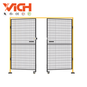 Büyük endüstriyel depo için çift salıncak güvenlik çiti kapı bariyer sistemleri için yüksek riskli alanlar endüstriyel kafes kapıları - Product Image 1