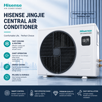 AC Hisense Jingjie Slim Ceiling Concealed Full DC Inverter Split R410A 24000-36000BTU Kontrol WIFI Motor