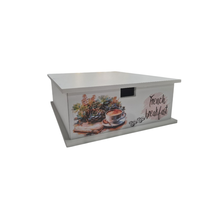 Tiroir porte-dosette de café personnalisé EUDR Support pour machine à café Boîte organisateur de dosettes et de capsules Boîte à dosettes de café en bois