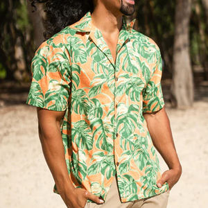 Custom Print Kleidung Lieferant Hawaiian Casual Beach Shirts Custom Großhandel - Product Image 4