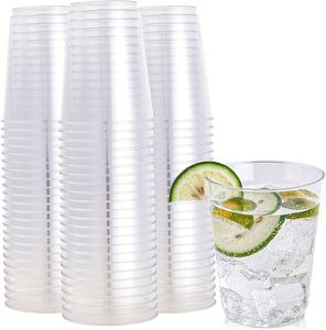 Gobelets jetables en plastique PS imprimés sur mesure, gobelets ronds pour événements - Product Image 2