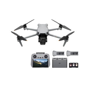 DJI Air 3S Fly More Combo 4K/60fps Omnidirectionele Sensor Drone 1\" CMOS Groothoek Medium Tele Camera <span class=keywords><strong>3</strong></span> Batterijen voor Verlengde Vluchtduur - Product Image 1