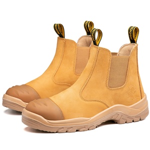 Nouvelles bottes de sécurité pour hommes, fourniture directe d'usine, protection du travail, embout en acier anti-écrasement, résistantes aux perforations, tige en <span class=keywords><strong>nubuck</strong></span> - Product Image 2