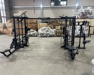 เครื่องมัลติฟังก์ชั่นเชิงพาณิชย์ยิม Pro 8 สถานีป่าเครื่องข้ามสายเคเบิลสําหรับคลับ - Product Image 2