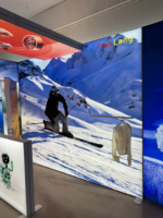 Kotak Lampu Kain Universal untuk Iklan, Pameran, Bingkai Aluminium Premium, Seg Tension Graphics Display Wall