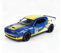 Modelo a Escala 1:24 del Auto Deportivo GT Racing 2018, Colección de Vehículos Fundidos a Presión