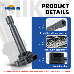Bobina di Accensione MIKEY 30520PXH004 per <span class=keywords><strong>Honda</strong></span> HR-V Odyssey 2a Generazione Pilot CIVIC Ricambi Auto di Alta Qualità 0997000350 - Product Image 2