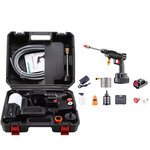 Pistola de Espuma Eléctrica Portátil de Alta Presión con Accesorios para Limpieza de Autos y Uso en Extinción de Incendios - Product Image 1