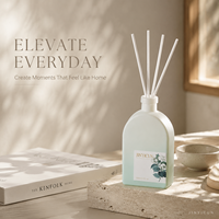 Diffuseur de parfum d'ambiance de luxe 100 ml avec bouteille en verre minimaliste, arôme longue durée pour boutique de cadeaux, hôtel, OEM, marque privée