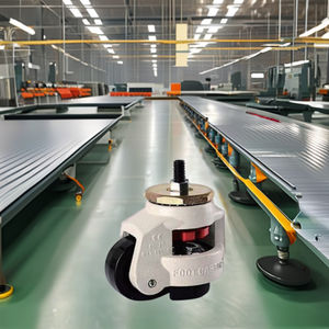 GD-40F Ajustável Nivelando Rodas Caster para Industrial Outdoor Hospital Warehouse Workshop & Móveis Aplicações - Product Image 6
