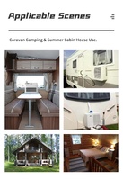 Climatisation portable pour caravane, climatisation de camping avec écran LED