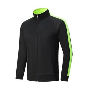 Chaqueta Deportiva de Fútbol para Niños y Hombres con Logotipo Personalizado de Alta Calidad, Sudadera con Cierre Completo, Manga Larga, para Entrenamiento de Equipos de Fútbol - Product Image 3
