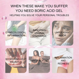 Gel wanita Label pribadi keseimbangan PH sehat kontrol bau vagina kekeringan Gel vagina asam borat vagina - Product Image 3