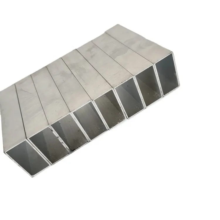 角管6061中空アルミ製工場工場仕上げ装飾アルミ長方形カスタマイズ