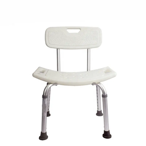 Sedia da Doccia con Schienale, Sedia <span class=keywords><strong>per</strong></span> Doccia Interna con Schienale Rimovibile, Sgabello da Bagno di Sicurezza <span class=keywords><strong>per</strong></span> Anziani, <span class=keywords><strong>Disabili</strong></span> - Product Image 1