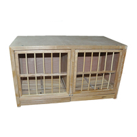 G1252 Jaulas Para Palomas Mensajeras Cage Pigeon Boirs Rétractable L'effondrement Pigeon D'éleveur Cage Pour Pigeon