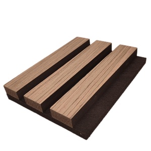 Akupanel décoratif akustikpaneele holz latte de feutre de bois prix mdf insonorisation panneaux sonores panneau mural acoustique acoustique - Product Image 3