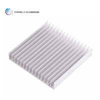 Radiateur de refroidissement en aluminium extrudé haute puissance en forme de peigne, dissipateur thermique en alliage d'aluminium haute densité, fournisseur
