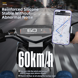 Supporto Universale Regolabile per Cellulare da <span class=keywords><strong>Moto</strong></span>, Vendita all'Ingrosso, Supporto Flessibile per Scooter e Motociclette - Product Image 4
