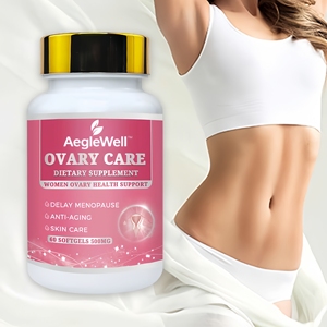 AegleWell Private Label Perawatan Kesehatan Ovarium Ekstrak Isoflavon Kedelai Sofetgel Perawatan Ovarium SoftGels - Product Image 1