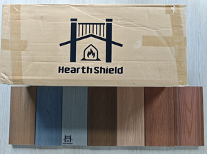 Plancher composite HearthShield, haute performance, durable, carré, brossé, en WPC, <span class=keywords><strong>pour</strong></span> jardin et espaces extérieurs - Product Image 2