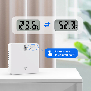 Độ chính xác cao ± 1 ℃ Nhiệt kế kỹ thuật số ẩm kế LCD hiển thị điện tử Nhiệt kế màn hình độ ẩm kỹ thuật số - Product Image 4