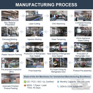 Réfrigérateur encastré à portes françaises <span class=keywords><strong>avec</strong></span> <span class=keywords><strong>distributeur</strong></span> d'eau et machine à glaçons, acier inoxydable intégré, livraison gratuite dans le monde entier - Product Image 5