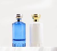 Flacon de parfum vide en verre 100 ml, pulvérisateur rond, atomiseur rechargeable, conteneur de voyage pour échantillons
