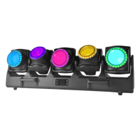 LIRO IP66 TB5 TORNADO 5Pcs 120W RGBL LED Moving Bar Light 935W Stage Light Wash Lighting for Concert Events