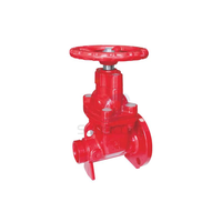 FM pour système de protection incendie UL, système de sprinkler incendie avec vanne à boisseau télescopique résiliente, accessoire de raccordement de tuyauterie de lutte contre l'incendie