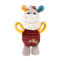 Nouveaux Arrivants Multiples Style Animal Lion Éléphant Âne Dessin Animé Conception Doux Squeeze Son Jouets Pour Animaux De