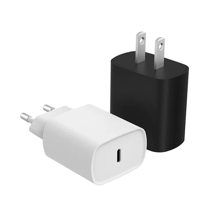 Original Pd 20w Us Eu Uk Plug Power Adapter 18w Usb C Charging Cable For Apple Iphone 12 13 Pro 20w Usb-c Charger Adapter