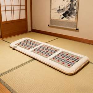 Fabrikant Nieuw Ontwerp Lichaamsverzorging Therapie <span class=keywords><strong>Jade</strong></span> Matras Thermische Bed <span class=keywords><strong>Mat</strong></span> Pijnverlichting Infrarood Verwarming Steen <span class=keywords><strong>Massage</strong></span> Pad - Product Image 1