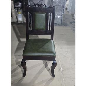 เก้าอี้ทานอาหารไม้สักแท้หุ้มหนังสไตล์โมเดิร์นหรูหราพกพาสะดวกราคาประหยัด เหมาะสำหรับร้านอาหารและโรงเรียน - Product Image 1