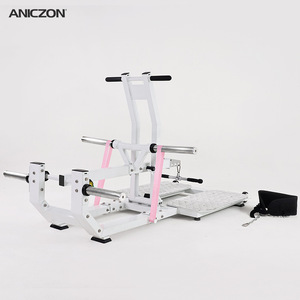 เครื่องฝึกสควอท Aniczon รุ่น F216 สีขาวชมพู อุปกรณ์ยกน้ำหนักแบบพกพาสำหรับบริหารต้นขาและสะโพก - Product Image 4