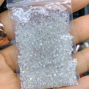 Holycome Gmestones sciolti prezzo di fabbrica passato <span class=keywords><strong>Tester</strong></span> di diamanti Moissanite 0.7-2.9mm DEF/VVS chiarezza taglio rotondo mischia Moissanite - Product Image 4