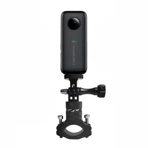 用于Insta360 One X/EVO运动相机的多功能铝合金摩托车车把安装架自行车支架