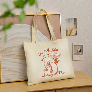 1ชิ้น <span class=keywords><strong>Life</strong></span> <span class=keywords><strong>of</strong></span> A Showgirl ในยุคโชว์ของฉันกระเป๋าผ้าใบสะพายไหล่ส่วนบุคคลสำหรับการเดินทางการช้อปปิ้งที่นำกลับมาใช้ใหม่ของผู้หญิง - Product Image 5