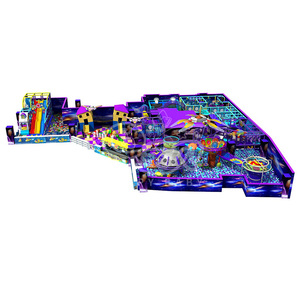 Parcours d'aventure en corde personnalisé pour centre d'amusement commercial, labyrinthe intérieur en filet pour enfants, aire de jeux intérieure pour enfants - Product Image 1