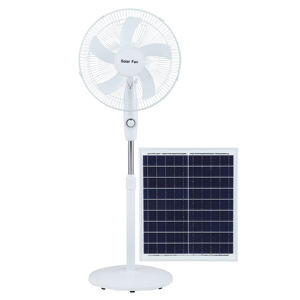 Kipas Angin Luar Ruangan Tenaga Surya 18 Inci dengan Baterai, Efisiensi Tinggi, Tinggi Dapat Disesuaikan, Sudut Lebar, untuk Rumah, OEM Pabrik - Product Image 6