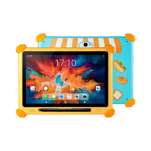 Tablette Android 15 de 10,1 pouces avec protection antichute, double SIM, appels, pour enfants, 6+128 Go, écran IPS respectueux des yeux, vente en gros - Product Image 2